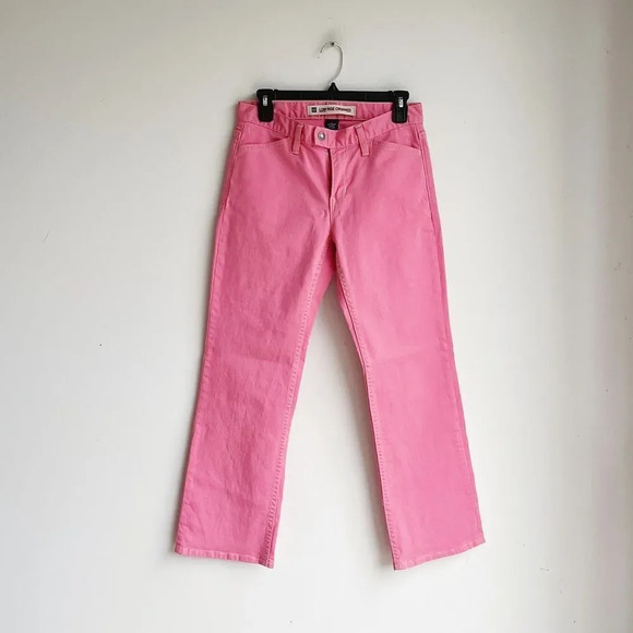 Y2K GAP | Bubblegum Pink Low Rise Cropped Jeans | 4 - Picture 1 of 5